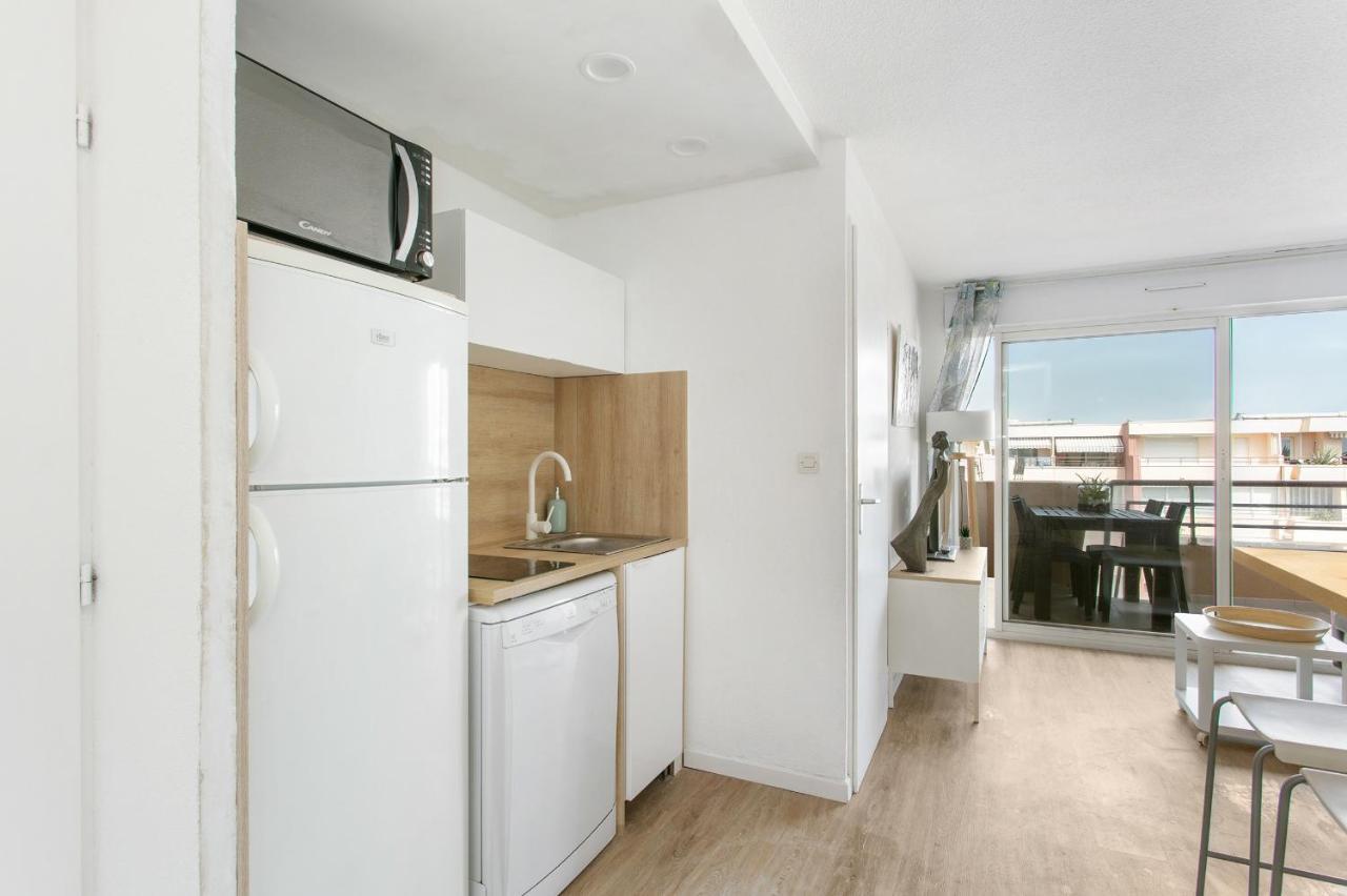 Appartement T3 Terrasse Vue Sur Mer, Piscine, Parking, Wifi Et Clim Sète Zewnętrze zdjęcie