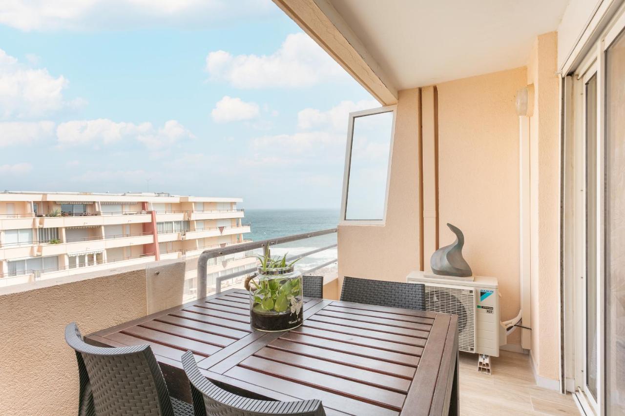 Appartement T3 Terrasse Vue Sur Mer, Piscine, Parking, Wifi Et Clim Sète Zewnętrze zdjęcie