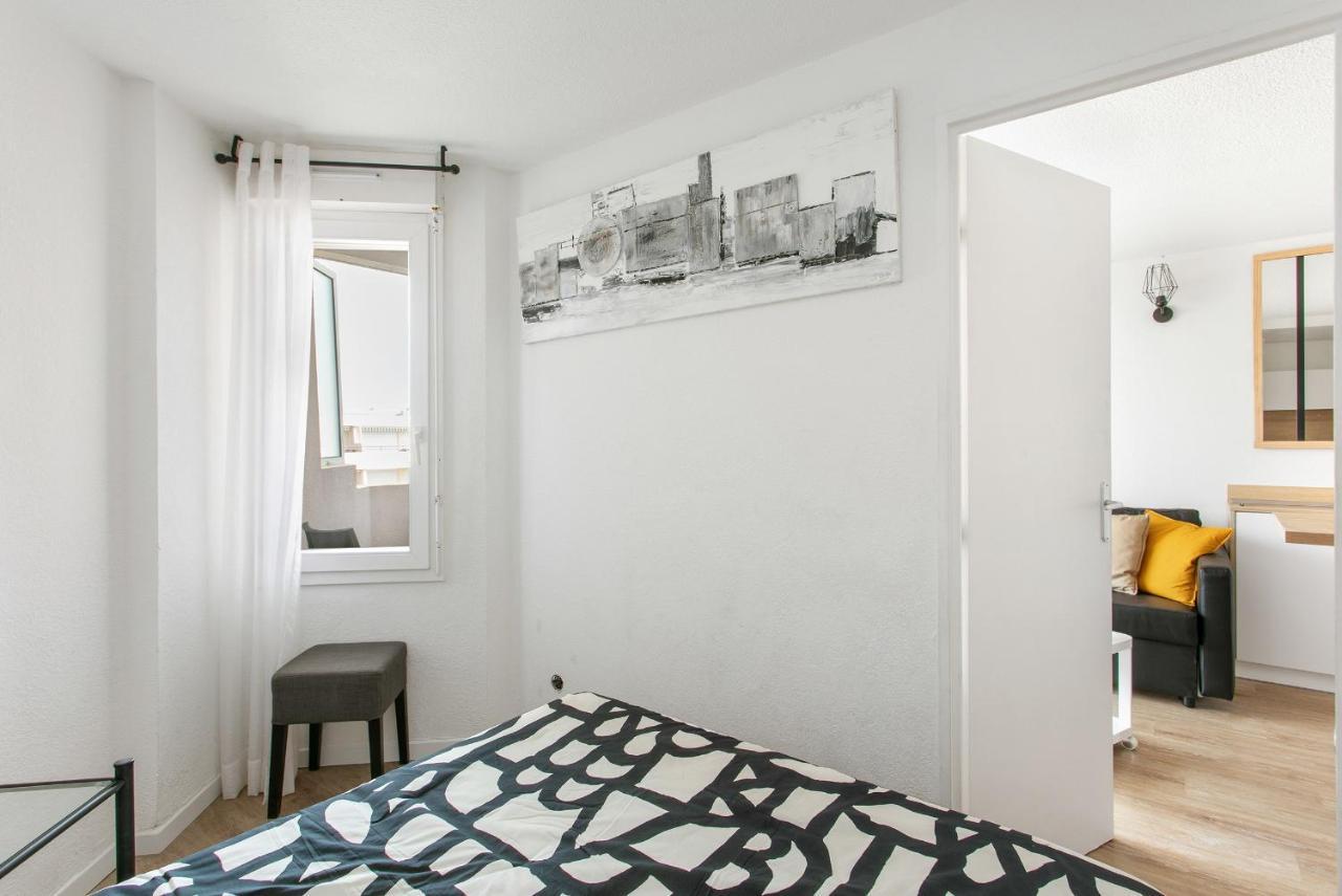 Appartement T3 Terrasse Vue Sur Mer, Piscine, Parking, Wifi Et Clim Sète Zewnętrze zdjęcie